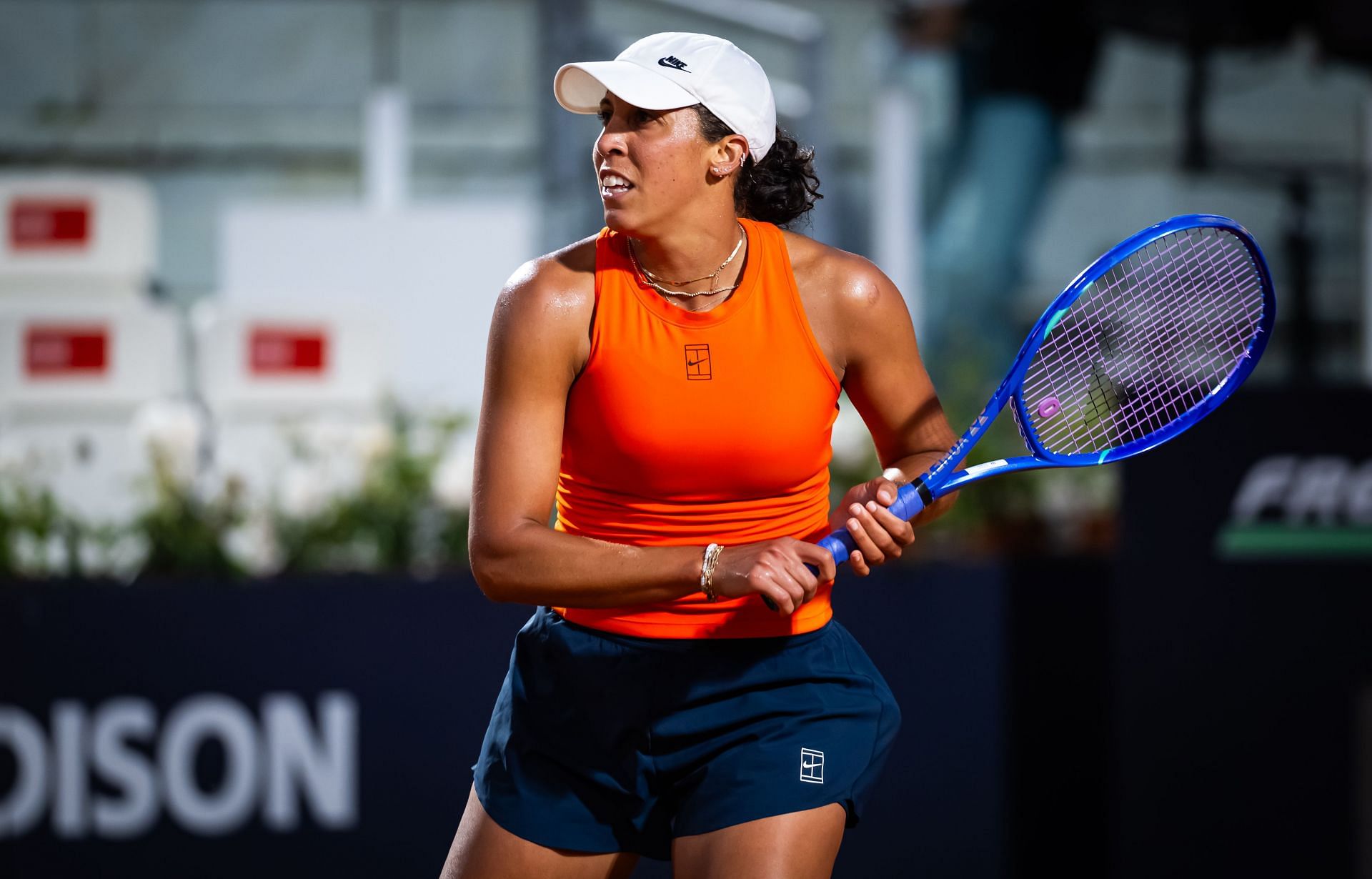 Madison Keys at the Italian Open 2025. (Photo: Getty)